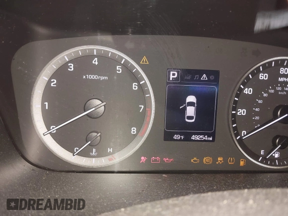 2015 Hyundai Sonata Sport with VIN 5NPE34AF4FH077344, listed as a IAAI auction lot 40833400 with 49,254 mi miles and . Bid and sale history available at DreamBid. Image 16.
