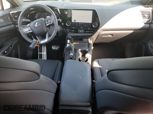 2023 Lexus NX with VIN 2T2KGCEZ5PC028594, listed as a Copart auction lot 70652074 with 17,692 mi miles and Salvage Title. Bid and sale history available at carsss.com. Image 8.