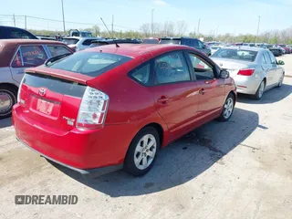 2007 Toyota Prius with VIN JTDKB20U877556365, listed as a IAAI auction lot 42108418 with 189,059 mi miles. Bid and sale history available at carsss.com. Image 4.