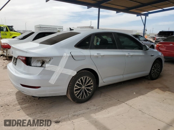 2019 Volkswagen Jetta SEL z VIN 3VWE57BU2KM035894, wystawiony jako Copart lot #58504235 z przebiegiem 71 407 mil mil oraz Szkoda całkowita • Salvage title. Historia ofert i sprzedaży dostępna na DreamBid. Obrazek 3.