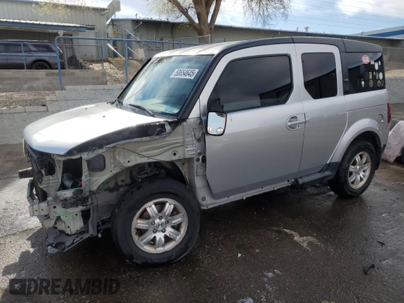 2008 Honda Element EX with VIN 5J6YH18788L001601, listed as a Copart auction lot 50654645 with 221,797 mi miles and Salvage Title. Bid and sale history available at DreamBid. Image 1.