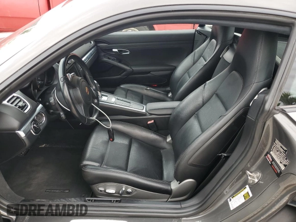 2015 Porsche Cayman with VIN WP0AA2A89FK163969, listed as a Copart auction lot 52825275 with 118,675 mi miles and Salvage Title. Bid and sale history available at DreamBid. Image 7.