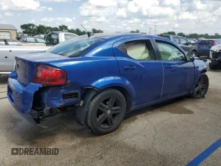 2012 Dodge Avenger SXT with VIN 1C3CDZCB5CN177710, listed as a Copart auction lot 60703945 with 184,031 mi miles and Salvage title. Bid and sale history available at DreamBid. Image 3.