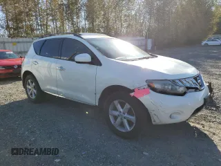 2010 Nissan Murano SL with VIN JN8AZ1MW2AW107407, listed as a Copart auction lot 71677534 with 189,402 mi miles and Clean Title. Bid and sale history available at carsss.com. Image 4.