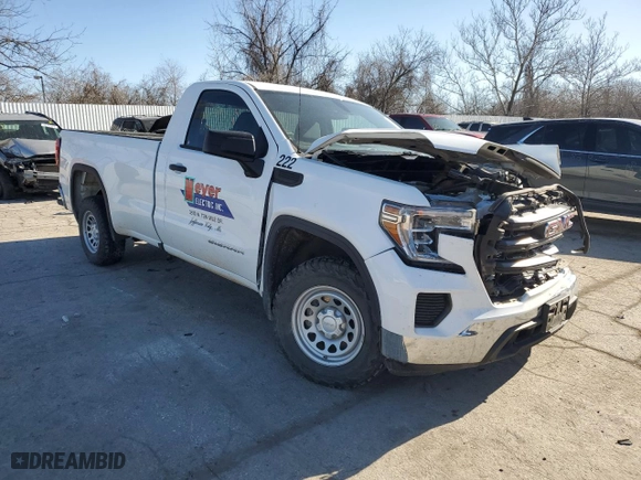 2022 GMC Sierra 1500 Limited Pro with VIN 3GTN8AEK2NG218832, listed as a Copart auction lot 42426355 with NaN miles and Salvage Title. Bid and sale history available at carsss.com. Image 4.