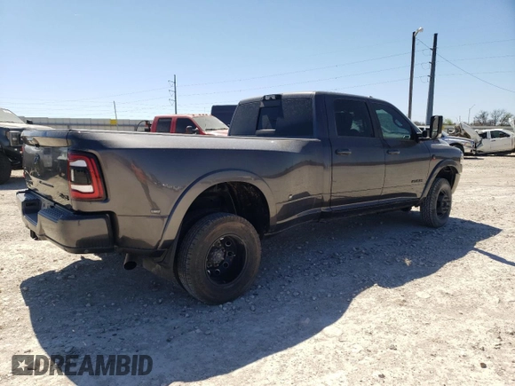 2021 Ram 3500 Laramie with VIN 3C63RRJL0MG536892, listed as a Copart auction lot 48868305 with 119,838 mi miles and Salvage Title. Bid and sale history available at carsss.com. Image 3.