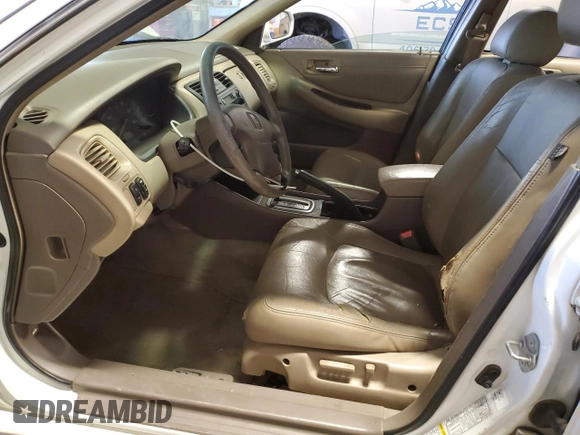 2002 Honda Accord EX z VIN 1HGCG165X2A008669, wystawiony jako Copart lot #41432445 z przebiegiem 260 397 mil mil oraz Czysty tytuł • Clean title. Historia ofert i sprzedaży dostępna na DreamBid. Obrazek 7.