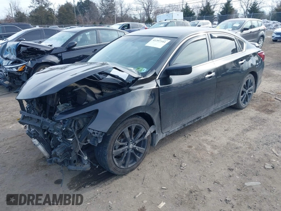 2018 Nissan Altima 2.5 SR with VIN 1N4AL3AP5JC283588, listed as a IAAI auction lot 41397101 with 151,478 mi miles. Bid and sale history available at carsss.com. Image 16.