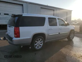 2007 GMC Yukon XL SLT with VIN 1GKFC16047J223455, listed as a Copart auction lot 48576125 with 0 mi miles and Salvage Title. Bid and sale history available at carsss.com. Image 3.