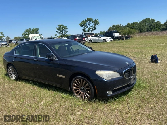 2012 BMW 7 Series 750Li xDrive with VIN WBAKC8C59CC437999, listed as a Copart auction lot 53728665 with 145,420 mi miles and Clean title. Bid and sale history available at DreamBid. Image 1.