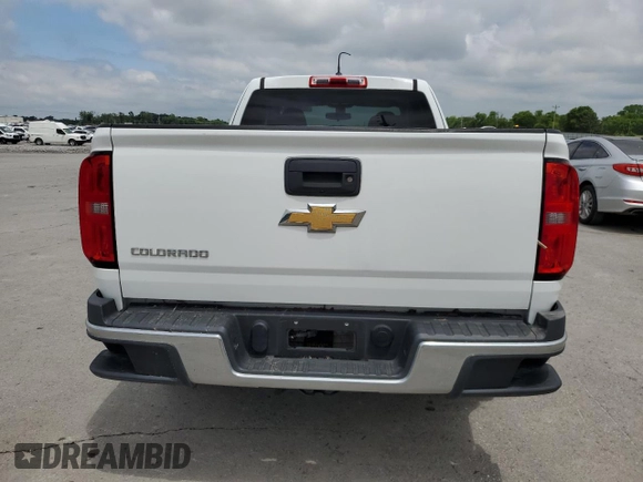 2019 Chevrolet Colorado 2WD Work Truck with VIN 1GCHSBEA4K1187475, listed as a Copart auction lot 56593475 with 115,716 mi miles and Salvage Title. Bid and sale history available at DreamBid. Image 6.
