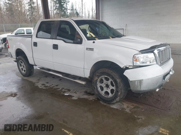 2007 Ford F-150 XLT with VIN 1FTPW14V87FA17113, listed as a IAAI auction lot 41862140 with 396,701 mi miles. Bid and sale history available at carsss.com. Image 1.