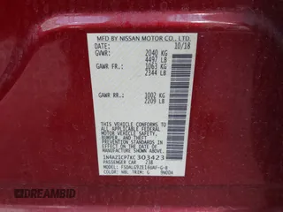 2019 Nissan LEAF SV z VIN 1N4AZ1CP7KC303423, wystawiony jako IAAI lot #42217532 z przebiegiem 67 992 mil mil oraz . Historia ofert i sprzedaży dostępna na DreamBid. Obrazek 9.