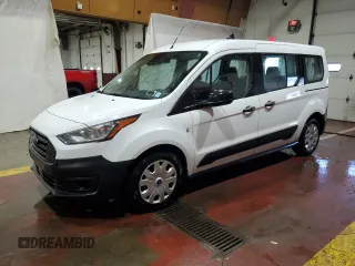 2021 Ford Transit Connect XL z VIN NM0GS9E25M1485871, wystawiony jako Copart lot #55104065 z przebiegiem 113 301 mil mil oraz Czysty tytuł • Clean title. Historia ofert i sprzedaży dostępna na DreamBid. Obrazek 1.