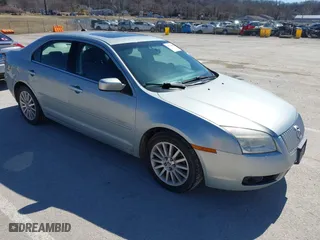 2007 Mercury Milan Premier with VIN 3MEHM08147R620038, listed as a IAAI auction lot 41725004 with 142,983 mi miles. Bid and sale history available at carsss.com. Image 1.