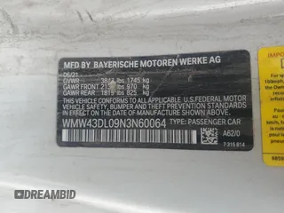 2022 MINI Convertible Cooper S z VIN WMW43DL09N3N60064, wystawiony jako Copart lot #66324525 z przebiegiem 68 126 mil mil oraz Szkoda całkowita • Salvage title. Historia ofert i sprzedaży dostępna na DreamBid. Obrazek 13.