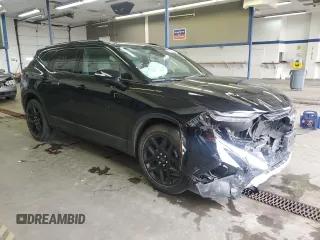 2022 Chevrolet Blazer LT with VIN 3GNKBJRS7NS232468, listed as a Copart auction lot 50921425 with 30,367 mi miles and Salvage title. Bid and sale history available at DreamBid. Image 4.