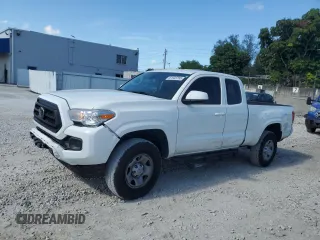 2021 Toyota Tacoma SR with VIN 3TYSX5EN7MT009484, listed as a Copart auction lot 61933755 with 66,167 mi miles and Salvage title. Bid and sale history available at DreamBid. Image 1.