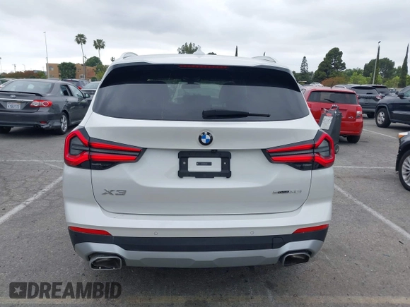 2024 BMW X3 sDrive30i with VIN 5UX43DP00R9W45986, listed as a IAAI auction lot 42202682 with 5,054 mi miles and . Bid and sale history available at DreamBid. Image 16.