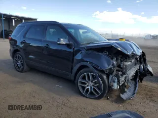 2016 Ford Explorer Sport с VIN 1FM5K8GT5GGA11863, выставлен на аукционе Copart как лот 57712035 с пробегом 170 439 миль миль и Списание • Salvage title. История ставок и продаж доступна на DreamBid. Изображение 4.