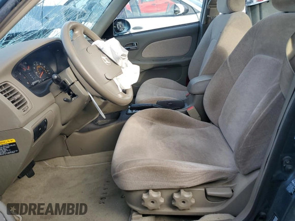 2005 Hyundai Sonata GL with VIN KMHWF25S75A161540, listed as a Copart auction lot 80282554 with 0 mi miles and Non Repairable. Bid and sale history available at carsss.com. Image 7.
