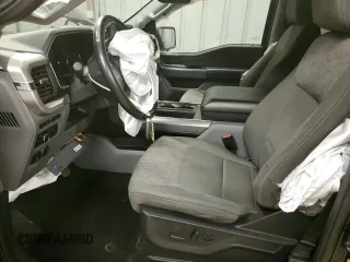 2022 Ford F-150 XL with VIN 1FTFW1E8XNKD98360, listed as a Copart auction lot 52125665 with 53,223 mi miles and Salvage Title. Bid and sale history available at DreamBid. Image 7.