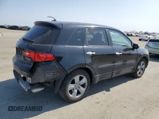 2009 Acura RDX Technology with VIN 5J8TB18539A004789, listed as a Copart auction lot 59230885 with 124,232 mi miles and Salvage title. Bid and sale history available at DreamBid. Image 3.