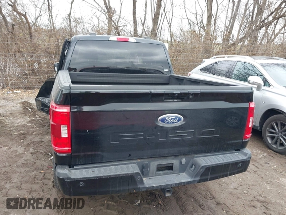 2023 Ford F-150 XL with VIN 1FTFW1E59PFA89187, listed as a IAAI auction lot 41064918 with 62,858 mi miles. Bid and sale history available at carsss.com. Image 16.