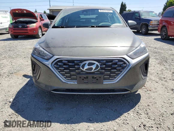 2022 Hyundai Ioniq Blue with VIN KMHC65LC7NU274788, listed as a Copart auction lot 61217164 with 75,317 mi miles and Salvage Title. Bid and sale history available at DreamBid. Image 5.