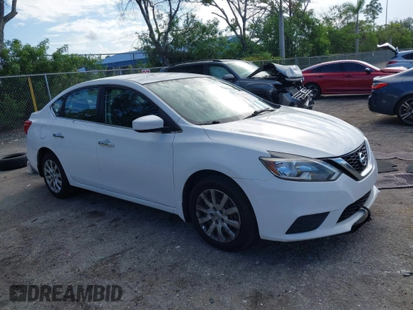 2017 Nissan Sentra SV with VIN 3N1AB7AP1HY213143, listed as a IAAI auction lot 42523219 with 101,913 mi miles and . Bid and sale history available at DreamBid. Image 1.