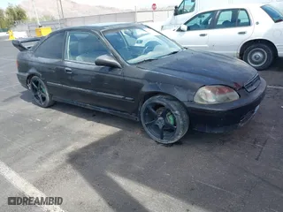 1997 Honda Civic EX with VIN 1HGEJ8243VL096134, listed as a IAAI auction lot 41929243 with 206,195 mi miles. Bid and sale history available at carsss.com. Image 13.