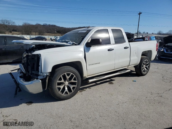 2014 Chevrolet Silverado 1500 Work Truck with VIN 1GCRCPEH8EZ125708, listed as a Copart auction lot 46307575 with 232,988 mi miles and Salvage Title. Bid and sale history available at carsss.com. Image 1.