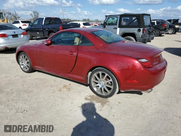 2007 Lexus SC 430 with VIN JTHFN45Y179015810, listed as a Copart auction lot 74630984 with 240,212 mi miles and Salvage Title. Bid and sale history available at DreamBid. Image 2.