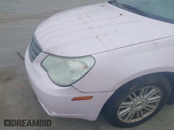 2008 Chrysler Sebring Touring with VIN 1C3LC55R58N633301, listed as a IAAI auction lot 42509490 with 100,510 mi miles and . Bid and sale history available at DreamBid. Image 6.