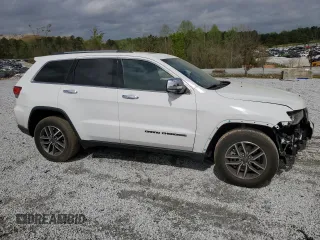 2021 Jeep Grand Cherokee Limited with VIN 1C4RJEBGXMC629555, listed as a Copart auction lot 51430245 with 87,323 mi miles and Salvage title. Bid and sale history available at DreamBid. Image 4.