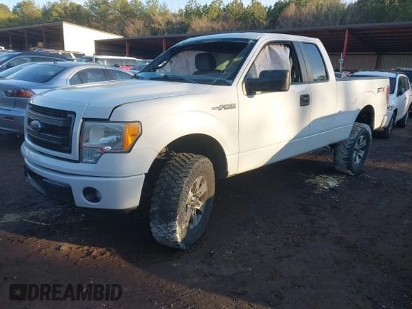 2014 Ford F-150 XL with VIN 1FTFX1EF0EFA23615, listed as a IAAI auction lot 41443935 with 241,426 mi miles. Bid and sale history available at carsss.com. Image 17.