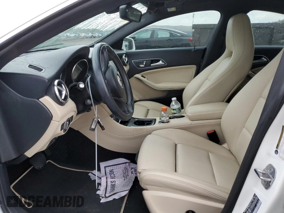 2019 Mercedes-Benz CLA with VIN WDDSJ4GB9KN771301, listed as a Copart auction lot 73356112 with 39,796 mi miles. Bid and sale history available at carsss.com. Image 7.