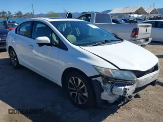 2015 Honda Civic EX z VIN 19XFB2F88FE244380, wystawiony jako IAAI lot #41828606 z przebiegiem 103 546 mil mil oraz . Historia ofert i sprzedaży dostępna na DreamBid. Obrazek 1.