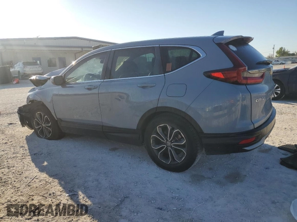 2022 Honda CR-V EX-L with VIN 7FARW1H89NE017592, listed as a Copart auction lot 48593195 with 92,002 mi miles and Non Repairable. Bid and sale history available at carsss.com. Image 2.