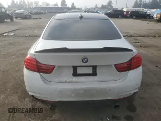 2015 BMW 4 Series 435i with VIN WBA3R1C58FK195761, listed as a Copart auction lot 82604934 with 109,642 mi miles and Salvage Title. Bid and sale history available at carsss.com. Image 6.