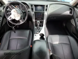 2022 Infiniti Q50 LUXE with VIN JN1EV7BR8NM340673, listed as a Copart auction lot 52626785 with 26,248 mi miles and Salvage Title. Bid and sale history available at carsss.com. Image 8.