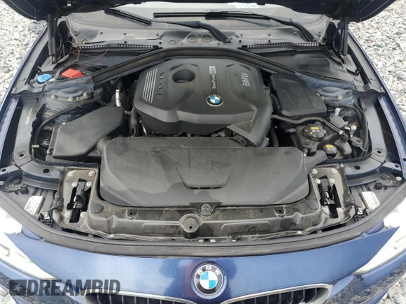 2018 BMW 3 Series 330i xDrive with VIN WBA8D9C54JEM31705, listed as a Copart auction lot 58026075 with 80,344 mi miles and Salvage title. Bid and sale history available at DreamBid. Image 11.