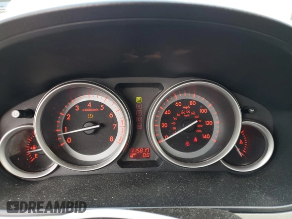 2012 Mazda CX-9 Touring with VIN JM3TB3CV2C0338611, listed as a Copart auction lot 61193625 with 115,817 mi miles and Salvage title. Bid and sale history available at DreamBid. Image 9.