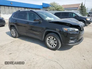 2019 Jeep Cherokee Latitude with VIN 1C4PJMCB9KD138616, listed as a Copart auction lot 56364645 with 116,241 mi miles and Salvage title. Bid and sale history available at DreamBid. Image 4.