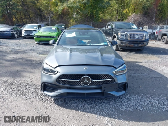 2024 Mercedes-Benz C 300 with VIN W1KAF4HB1RR162332, listed as a IAAI auction lot 40528259 with 512 mi miles and . Bid and sale history available at DreamBid. Image 12.