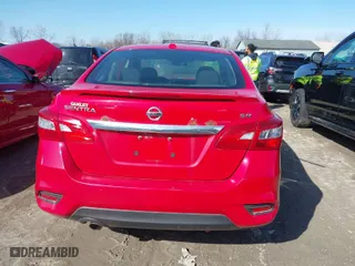 2016 Nissan Sentra SR with VIN 3N1AB7AP6GY262014, listed as a IAAI auction lot 41800744 with 198,494 mi miles. Bid and sale history available at carsss.com. Image 16.