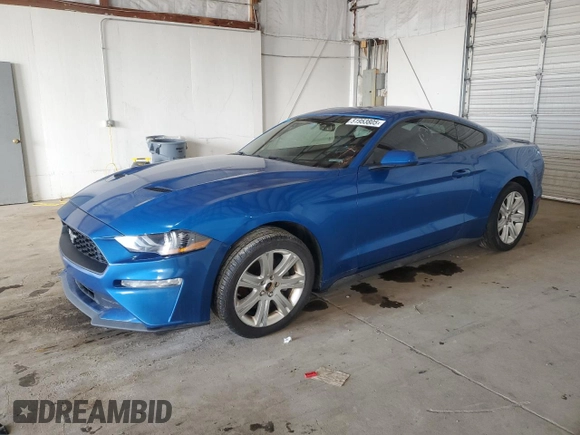 2019 Ford Mustang EcoBoost with VIN 1FA6P8TH4K5180651, listed as a Copart auction lot 51953805 with 89,890 mi miles and Clean Title. Bid and sale history available at carsss.com. Image 1.