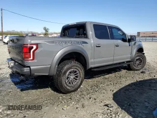 2020 Ford F-150 Raptor with VIN 1FTFW1RG3LFA04270, listed as a Copart auction lot 52685685 with 68,494 mi miles and Salvage Title. Bid and sale history available at carsss.com. Image 3.