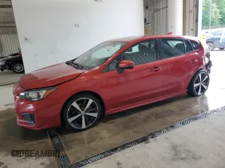 2017 Subaru Impreza Special Sports with VIN 4S3GTAM60H3719804, listed as a Copart auction lot 59472075 with 89,938 mi miles and Salvage title. Bid and sale history available at DreamBid. Image 1.