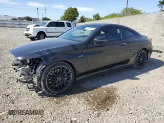 2023 Mercedes-Benz C 43 AMG z VIN W1KWJ6EB8PG119569, wystawiony jako Copart lot #57043995 z przebiegiem 14 601 mil mil oraz Szkoda całkowita • Salvage title. Historia ofert i sprzedaży dostępna na DreamBid. Obrazek 1.